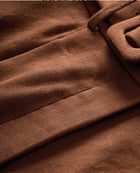 Veronica Beard Piper Stretch-Linen Short - Chicory