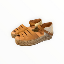 Naguisa Silencio Espadrilles- Brown/Ecru