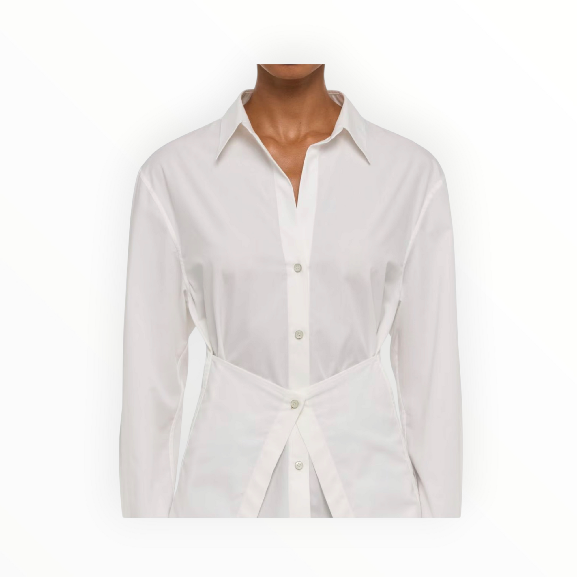 Helmut Lang Apron Shirt - White