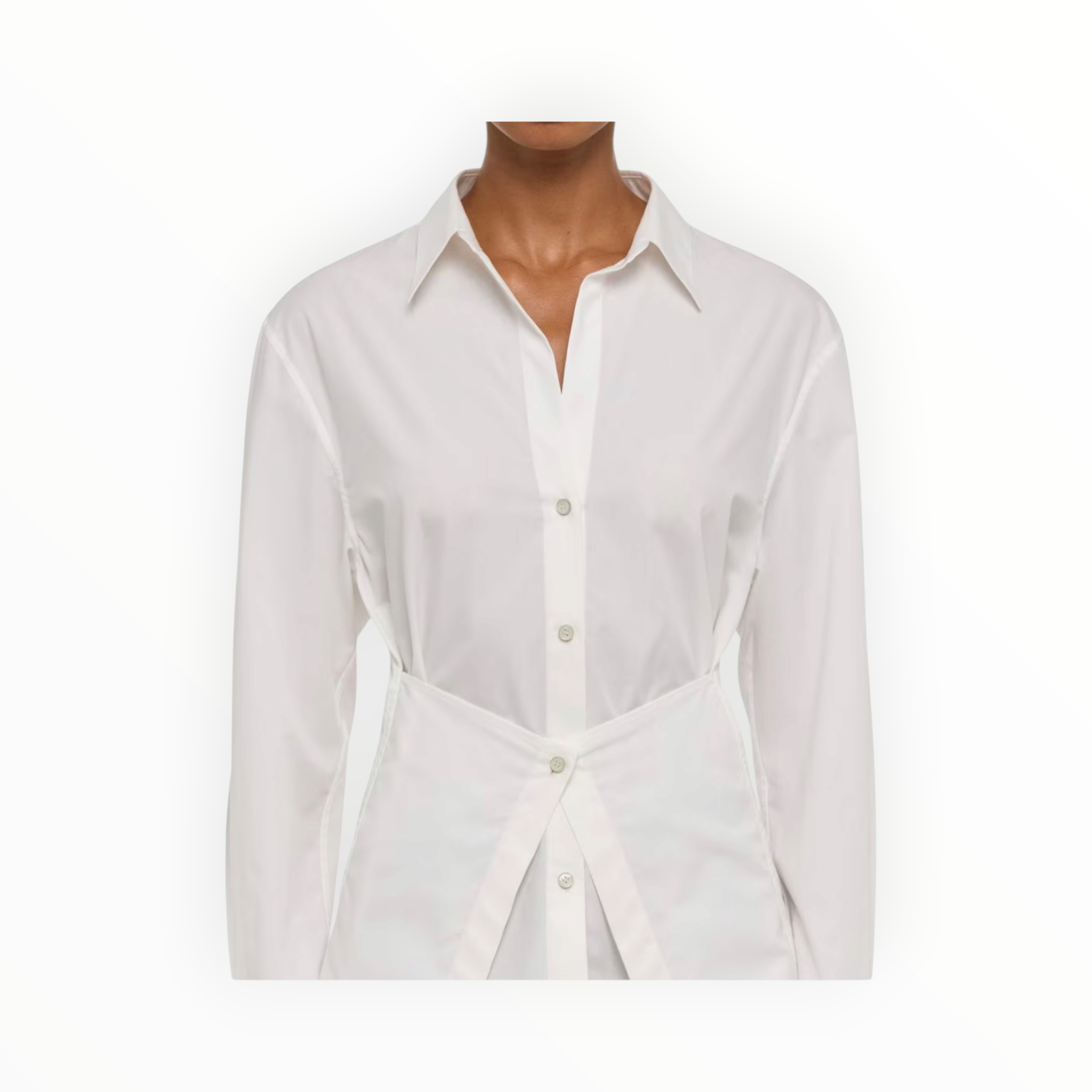 Helmut Lang Apron Shirt - White