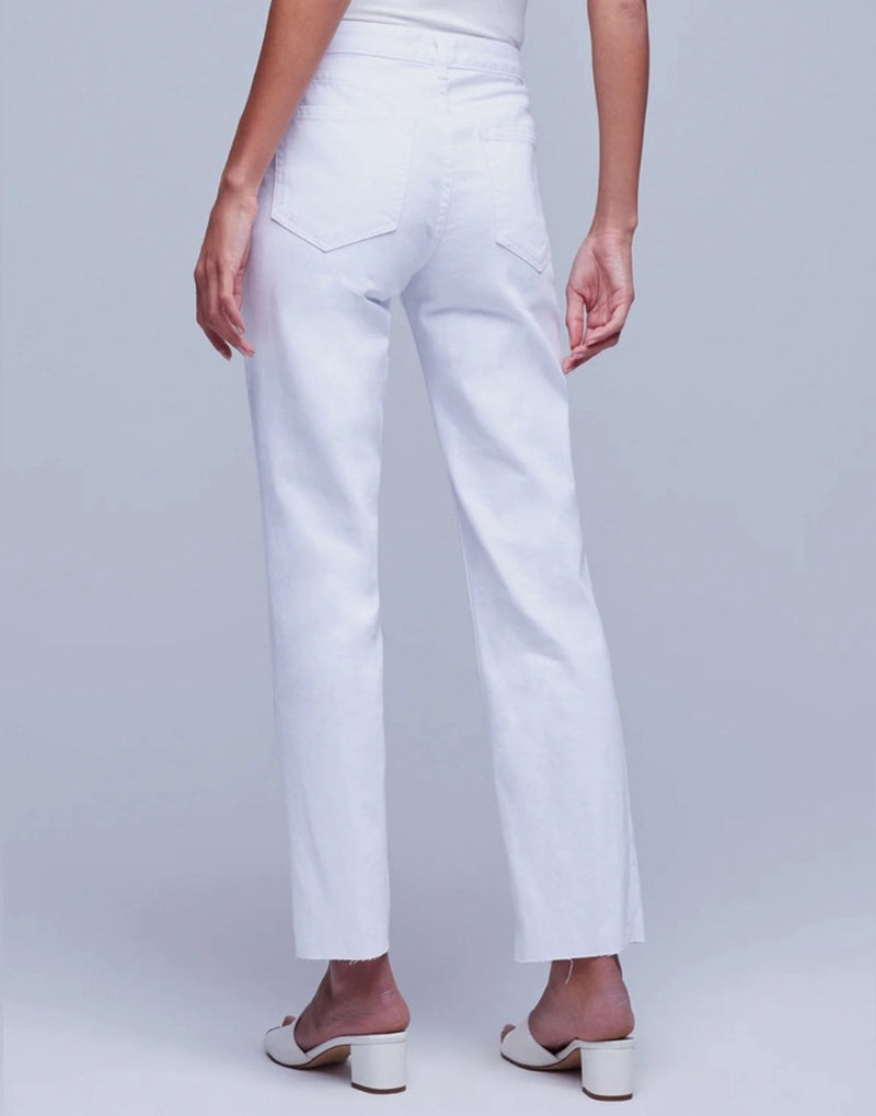 L’Agence Milana Stovepipe Jeans - Blanc