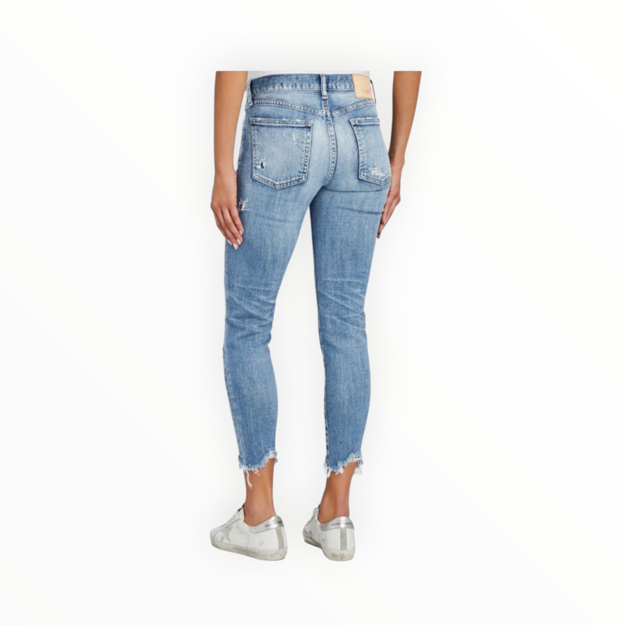Moussy Vintage Glendele Skinny Jeans - Blue Wash