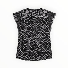 ba&sh Bronx Short Sleeve Top - Noir