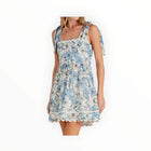sundays Winslet Dress - Blue Floral