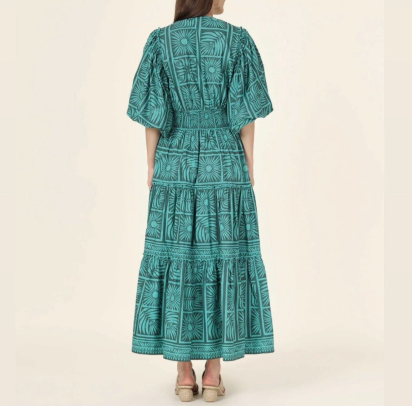 Omika Sloane Maxi Dress - Tashi Palm