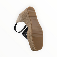Palomitas By Paloma Barceló Kleo Tejido Crochet Sandal - Black