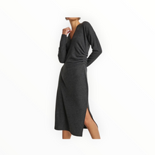 Nation Ltd Sandrine Midi Dress - Heather Charcoal