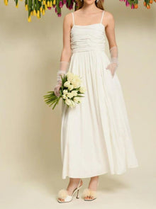Sister Jane Arabella Bead Cami Dress - Pearled Ivory