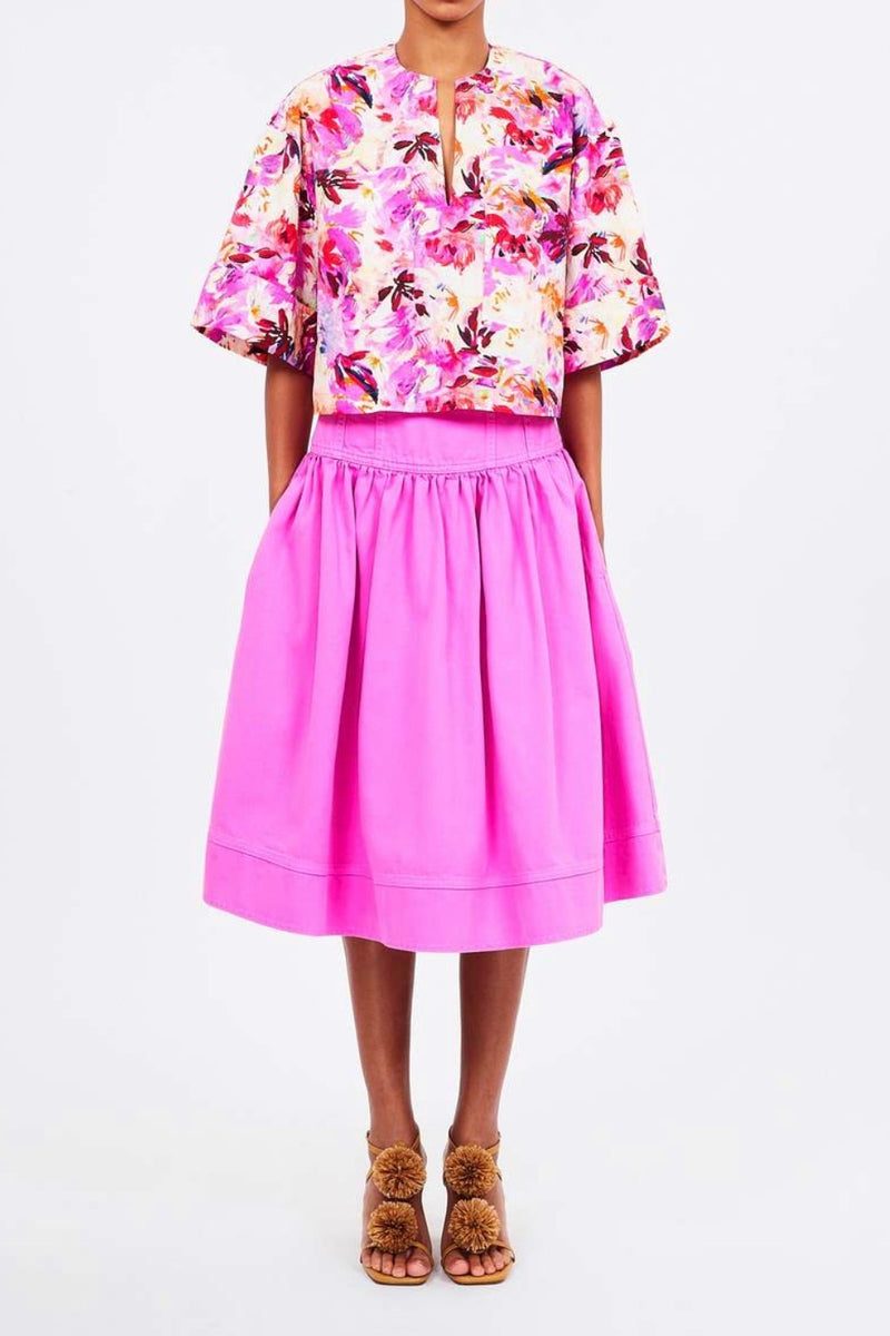 Ulla Johnson Suri Blouse - Azalea