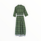 H+ Hannoh Wessel Delmira Dress - Green Check