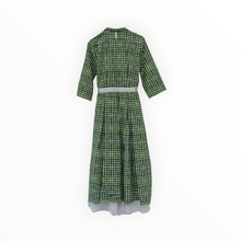 H+ Hannoh Wessel Delmira Dress - Green Check