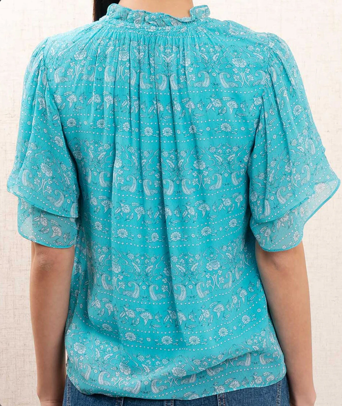 Vanessa Bruno Stelie Shirt - Turquoise