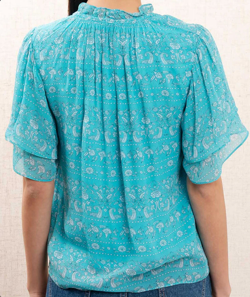 Vanessa Bruno Stelie Shirt - Turquoise