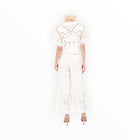 Christy Lynn Dylan Pant - Blanc Embroidery