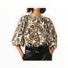 ba&sh Valska Shirt - Ecru Paisley