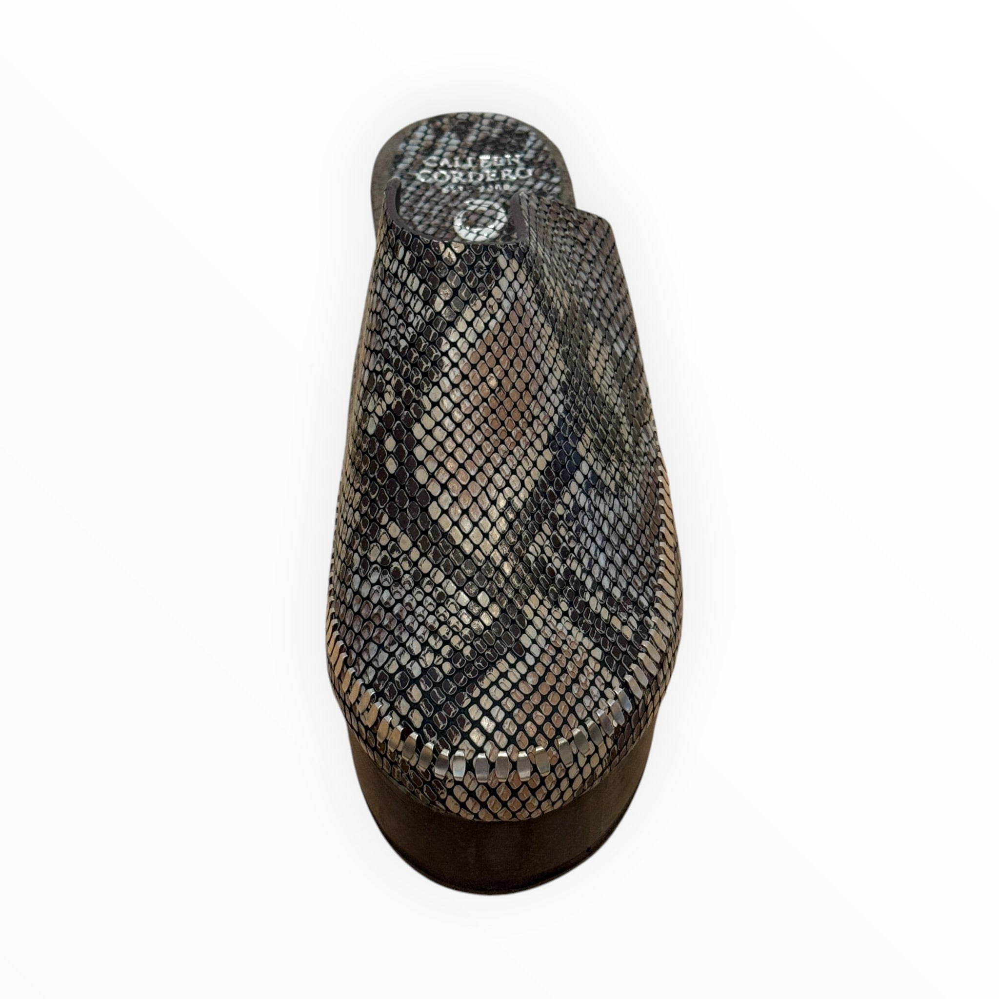 Calleen Cordero Macci Clog - Grey Snake Multi