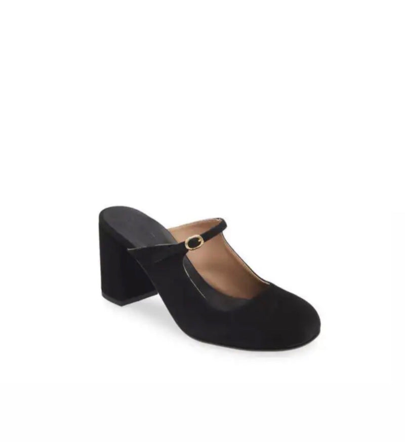 Cordani Shayna Mary Jane Mule - Crosta Nero