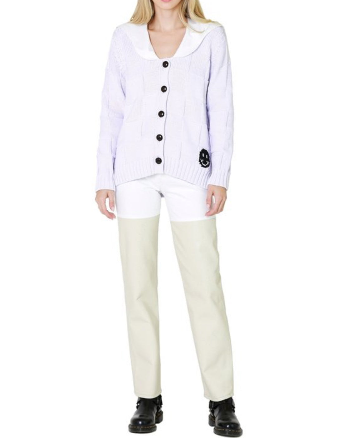 AGOLDE Pieced 90's Pinch Waist Jeans - Sugar Powder Leather Wash