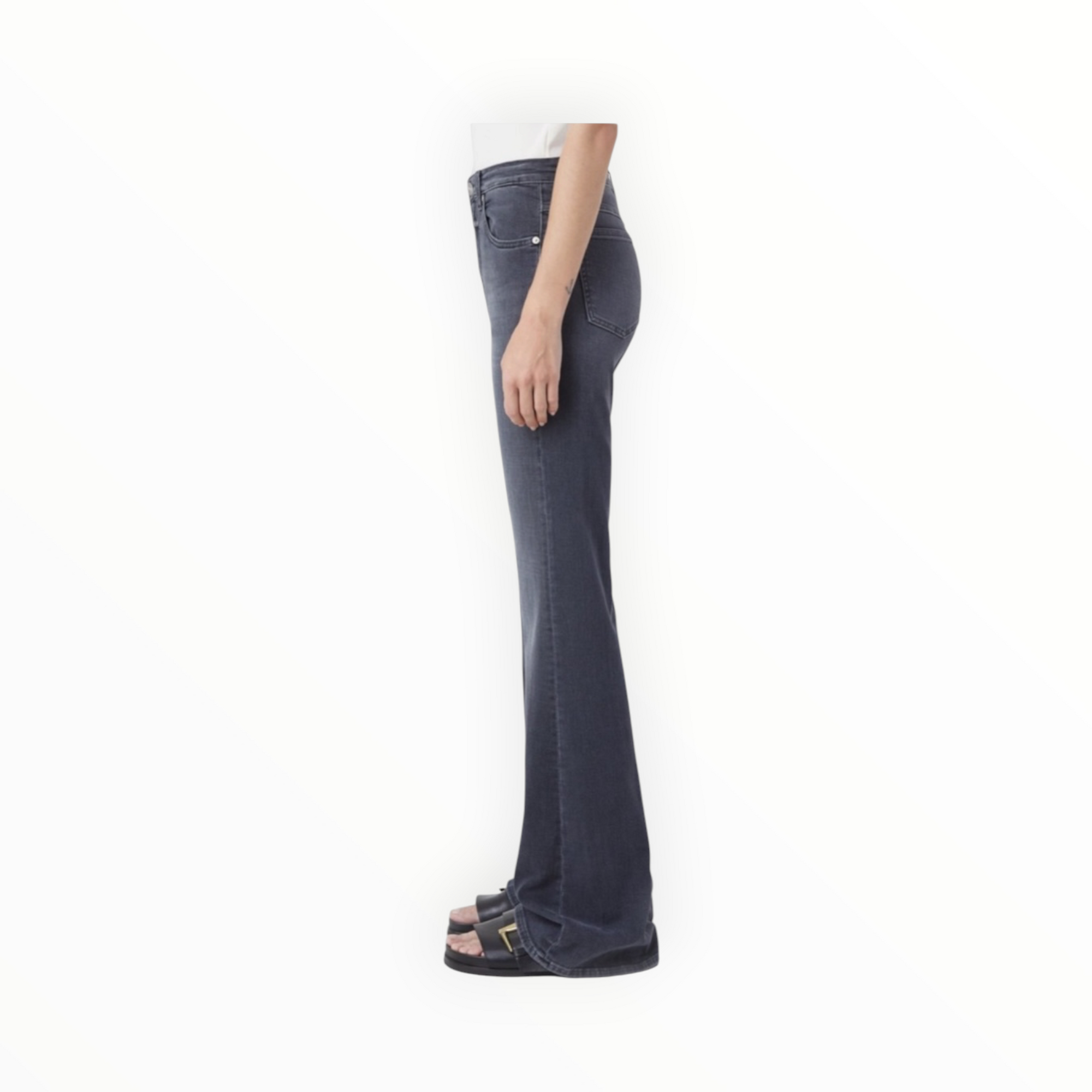 Closed Rawlin Flared Jeans - Dark Grey