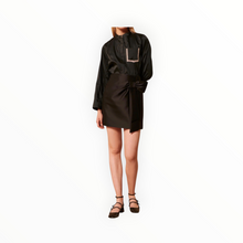 Tara Jarmon Jaba Satin Skirt - Black