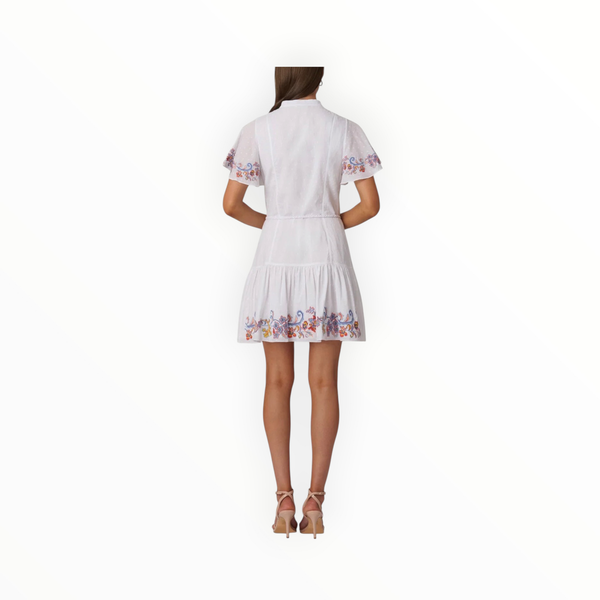 Shoshanna Cowden Dress - Optic Multi