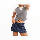 Free People Saturn Bubble Mini Skirt