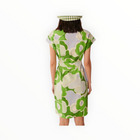 Tara Jamon Rajah Dress Flower - Green