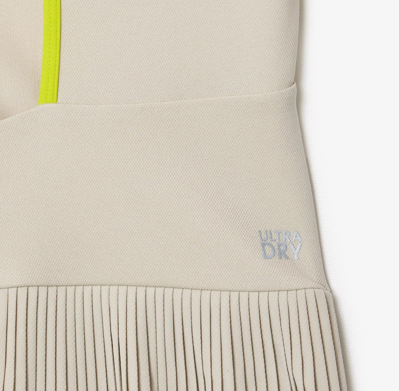 Lacoste Ultra Dry Tennis Dress - Hammam/White/Firefly