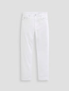 AG Jeans Mari Crop Mid Rise Slim Straight - Gallery White
