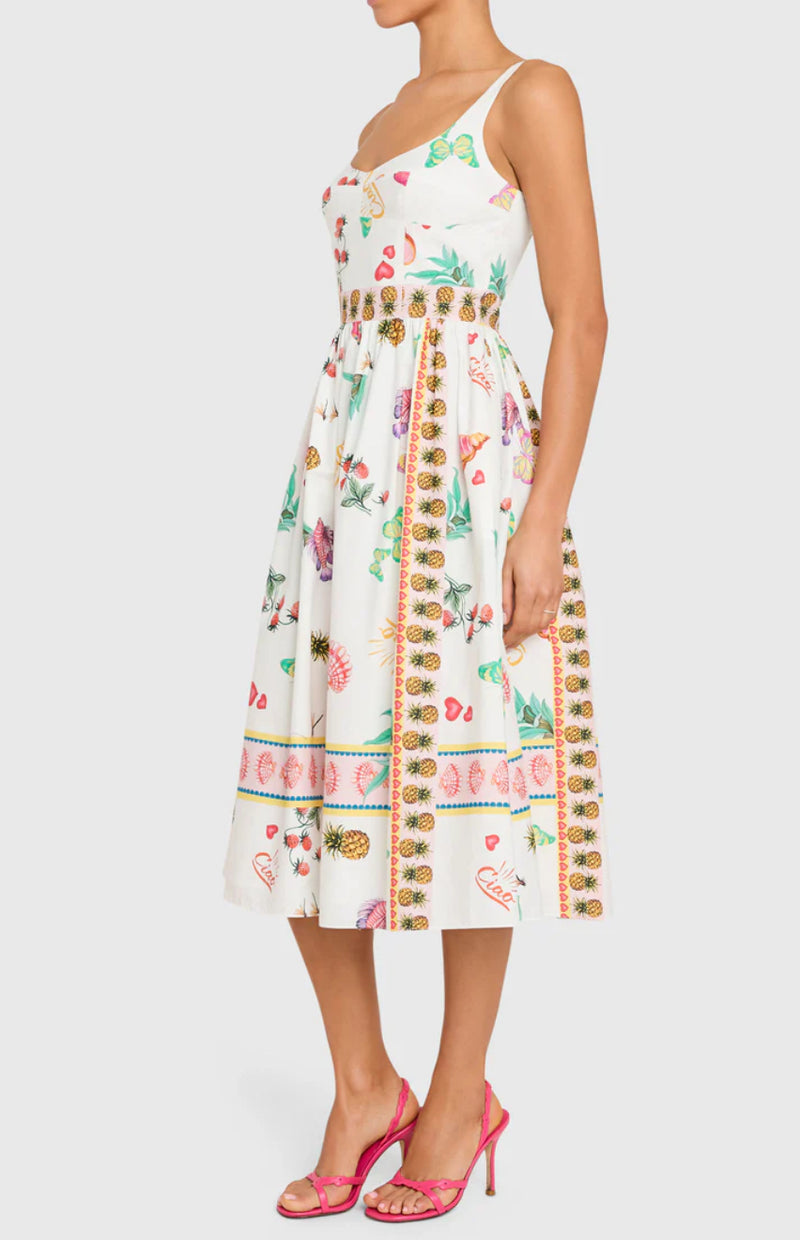 Amanda Uprichard Santorini Dress - Postcard