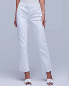 L’Agence Milana Stovepipe Jeans - Blanc