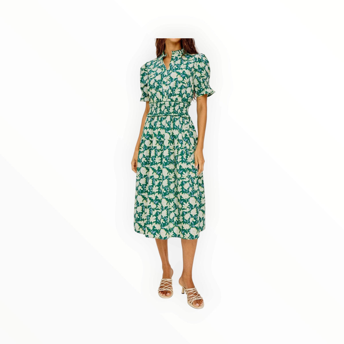 Rails Makayla Dress - Green Mayflower
