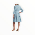 Frances Valentine Bellini Waffle Dress - Air Blue