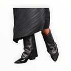 Halmanera Foldover Boot - Black