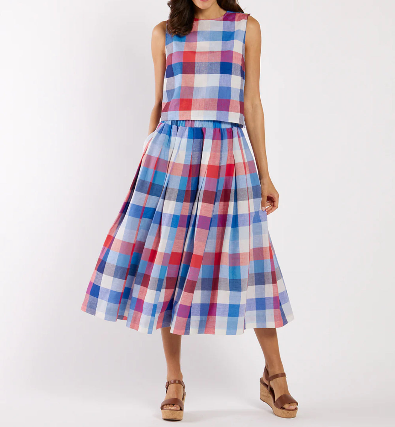 Jude Connally Gretel Shirt - Montauk Plaid