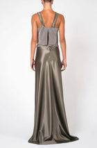 NONchalant Gemma Maxi Skirt - Moss