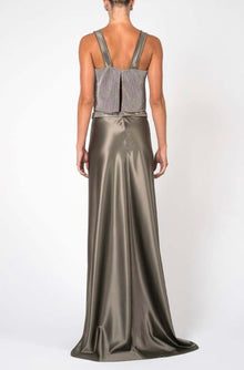 NONchalant Gemma Maxi Skirt - Moss