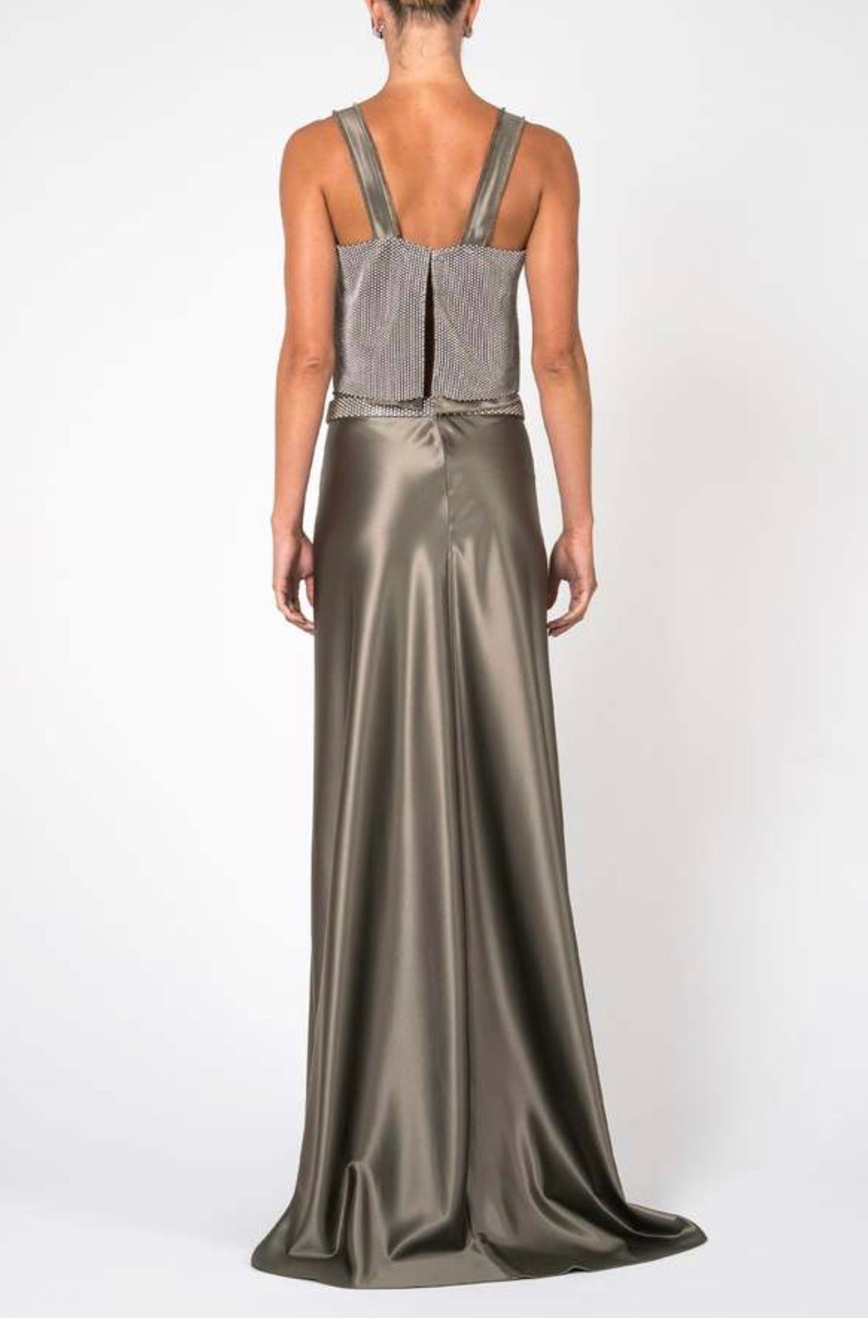NONchalant Gemma Maxi Skirt - Moss
