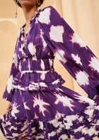 Ulla Johnson Emery Dress - Cassis Blur