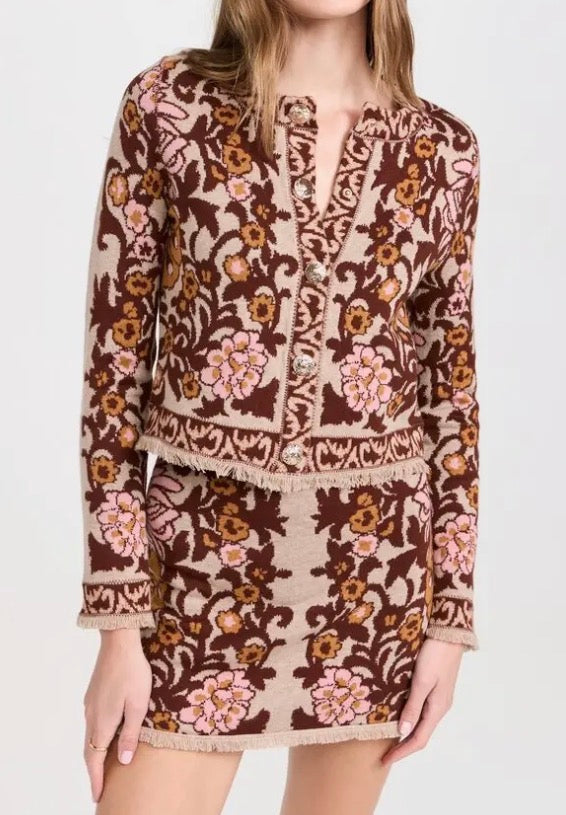 Cara Cara Livi Jacket - Bogata Scarf Blush