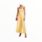 Jonathan Simkhai Roberta Fossil Crochet Dress - Popcorn