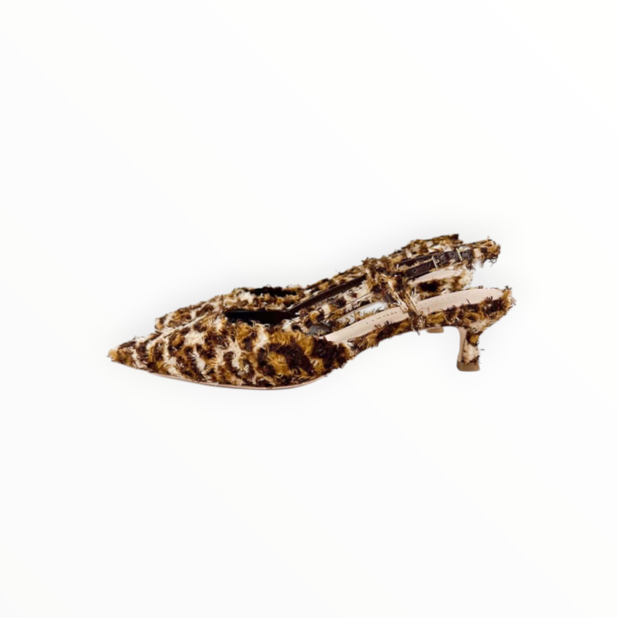 Loeffler Randall Tyson Kitten Heel - Leopard