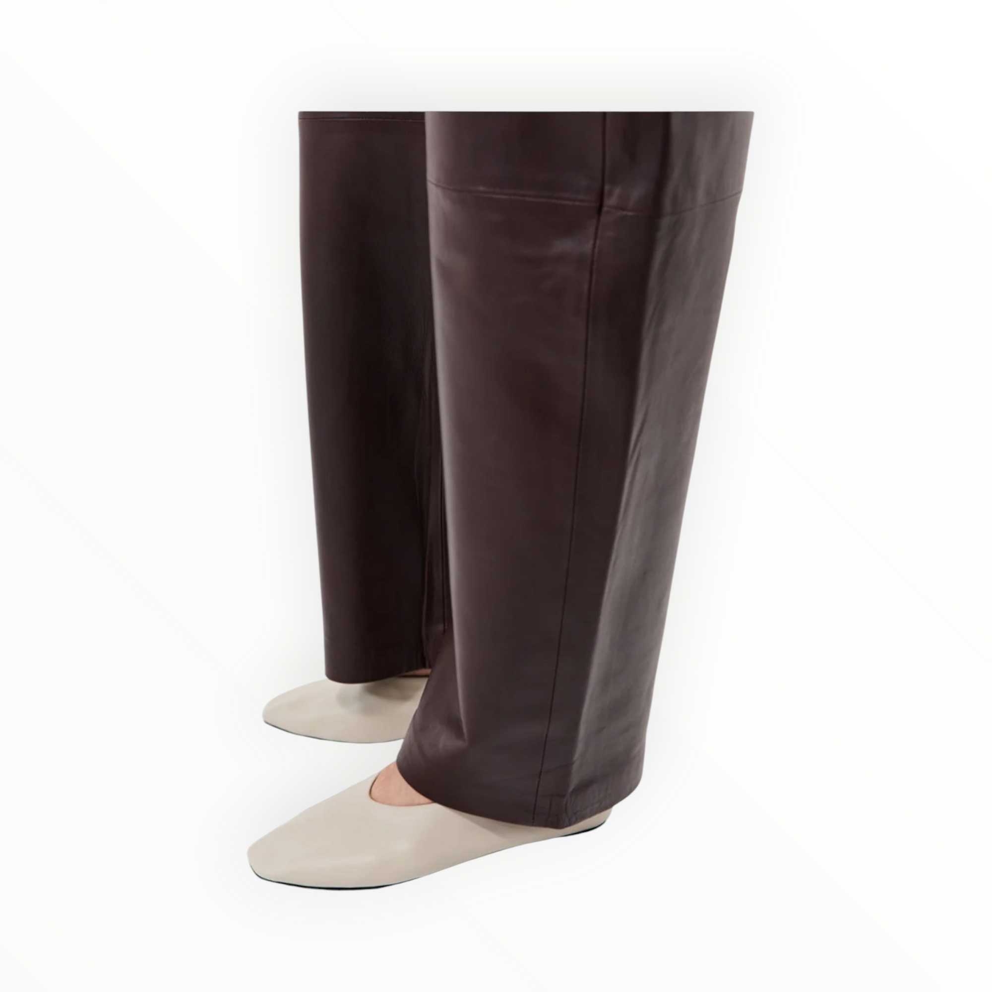 St. Agni Soft Glove Ballet Flat - Creme