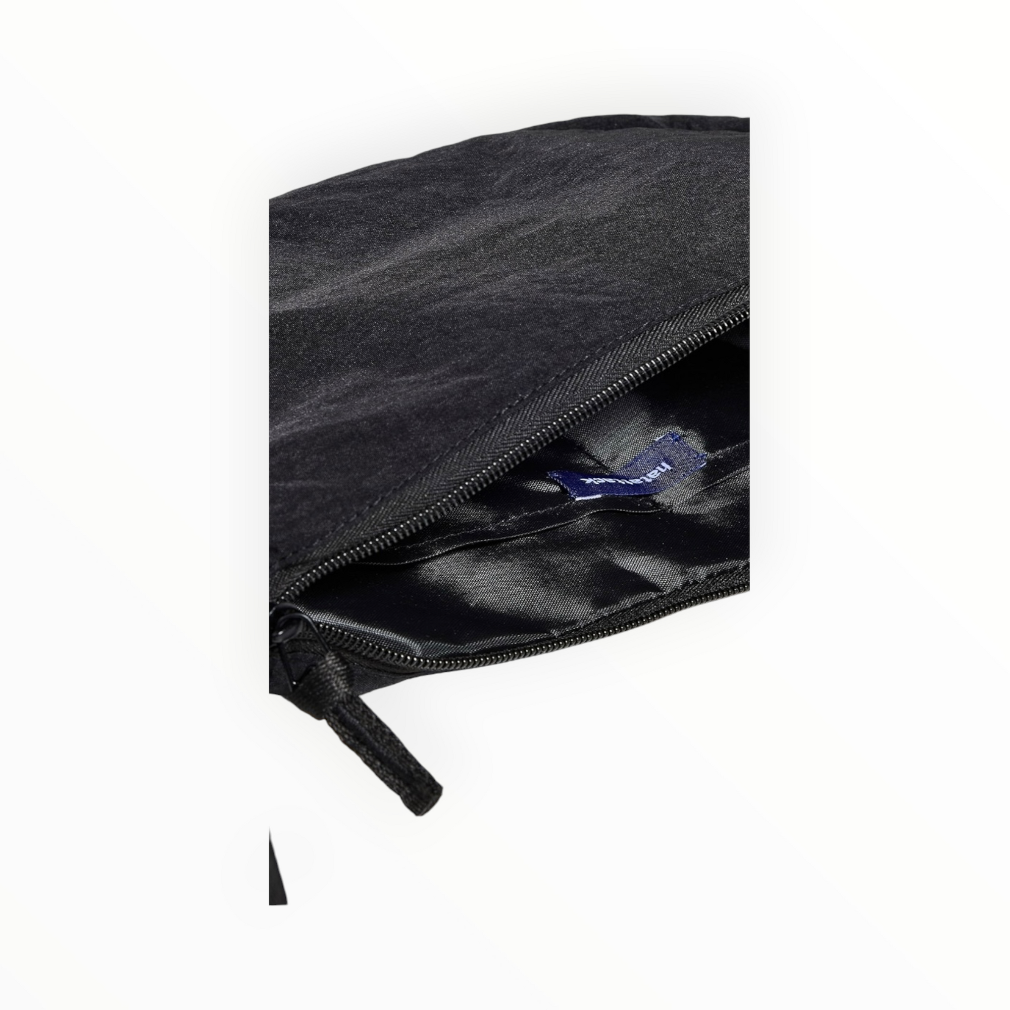 Hat Attack Nylon Crossbody Bag - Black