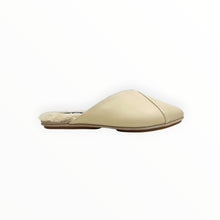 Yosi Samra Valentina Leather Slipper Mule - Nude