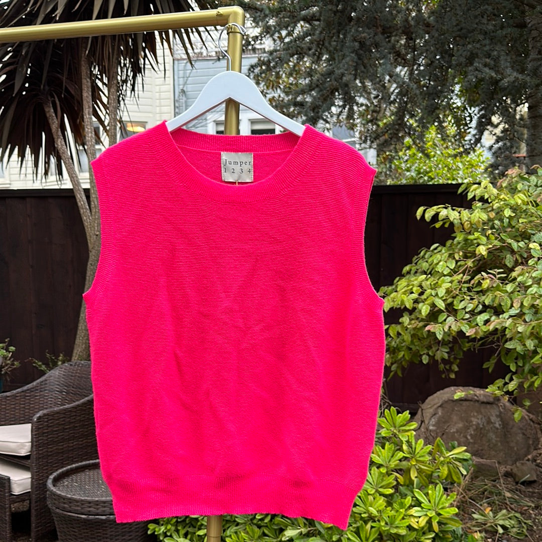 Jumper1234 Moss Tank - Hot Pink