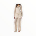 rag & bone Liv Mesh LS Polo - Turtle Dove
