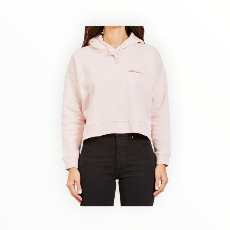 Maison Labiche Awesome Hoodie - Heather Pink