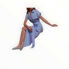 Kasia Cosmos Maxi Dress - Ciel