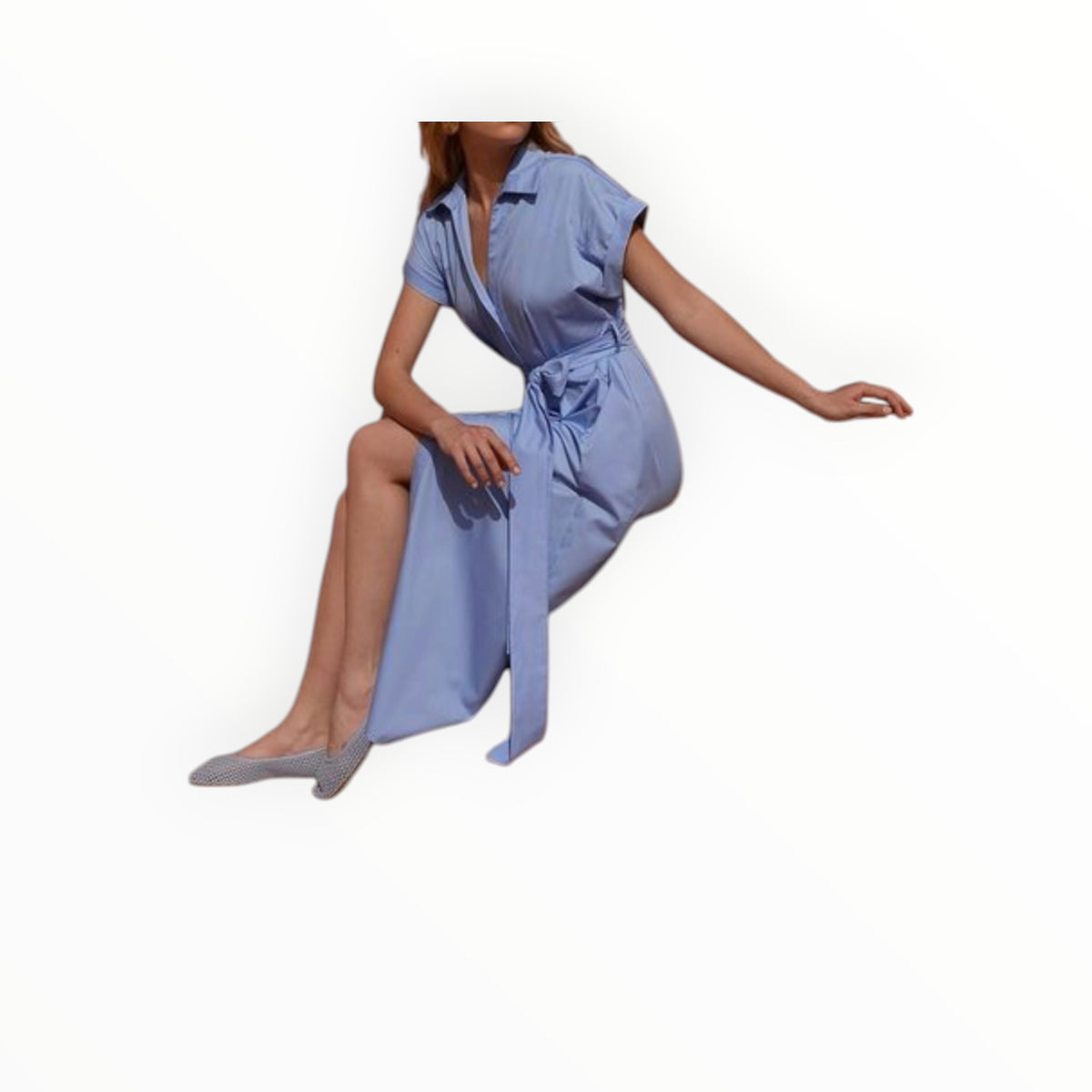 Kasia Cosmos Maxi Dress - Ciel